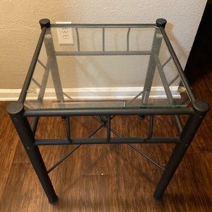 Black Side Table